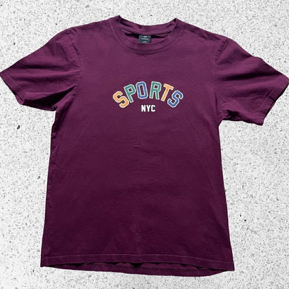 NYC New York City Sports T Bar Cotton on Graphic Shirt